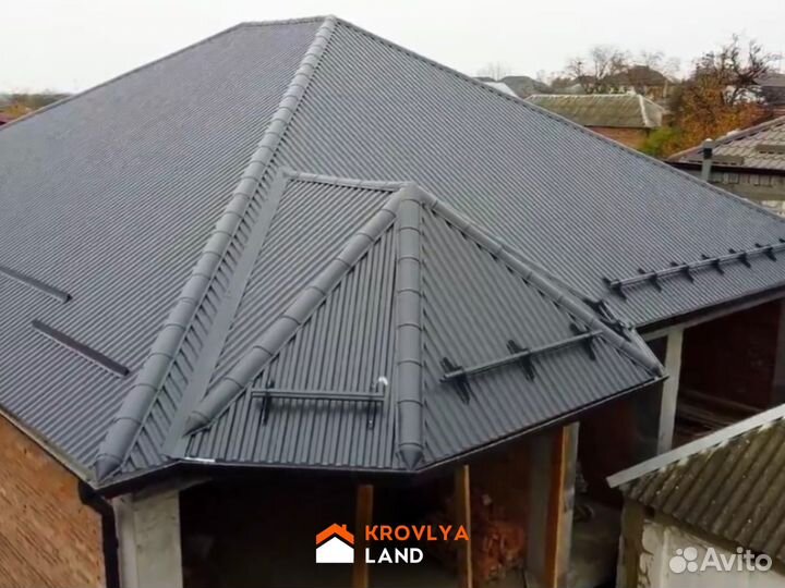 Металлопрофиль для кровли профнастил