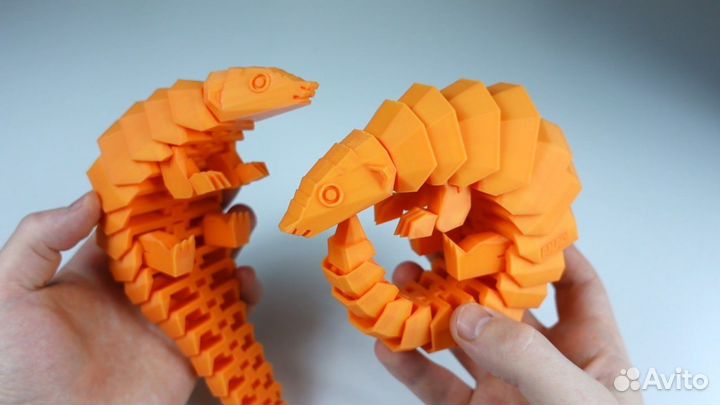 Игрушка подвижная Панголин. Антистресс