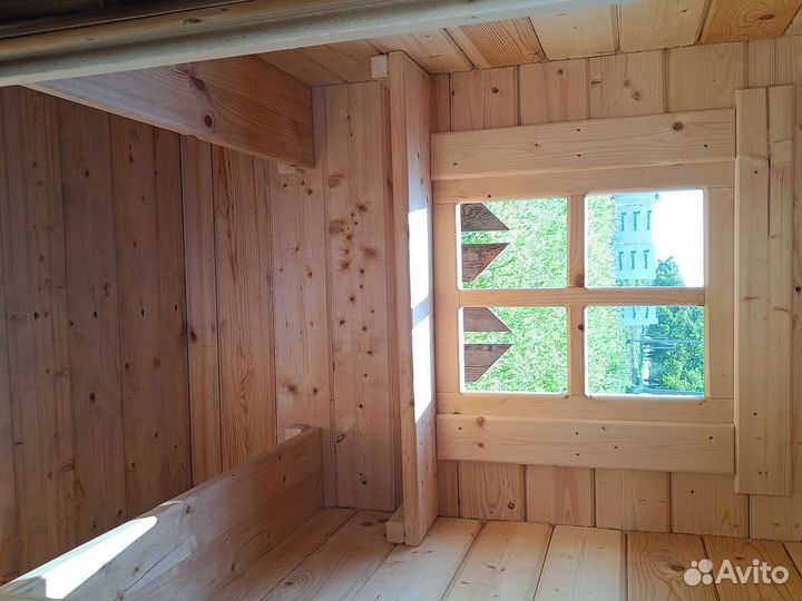 Детский деревянный домик