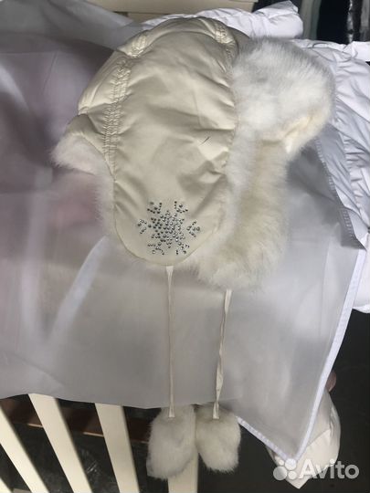 Шапка зимняя для девочки 48 50