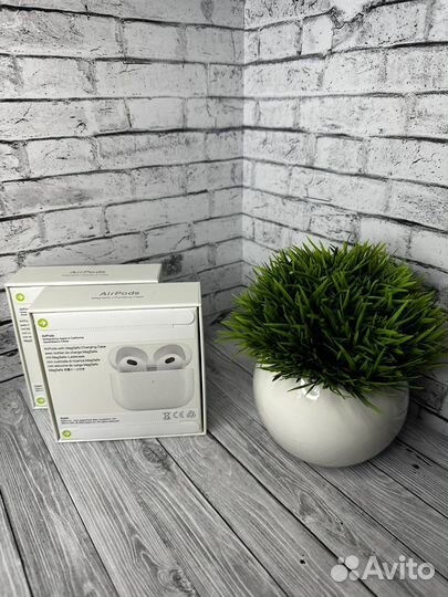 Наушники Apple Airpods 3 (Чехол, доставка)