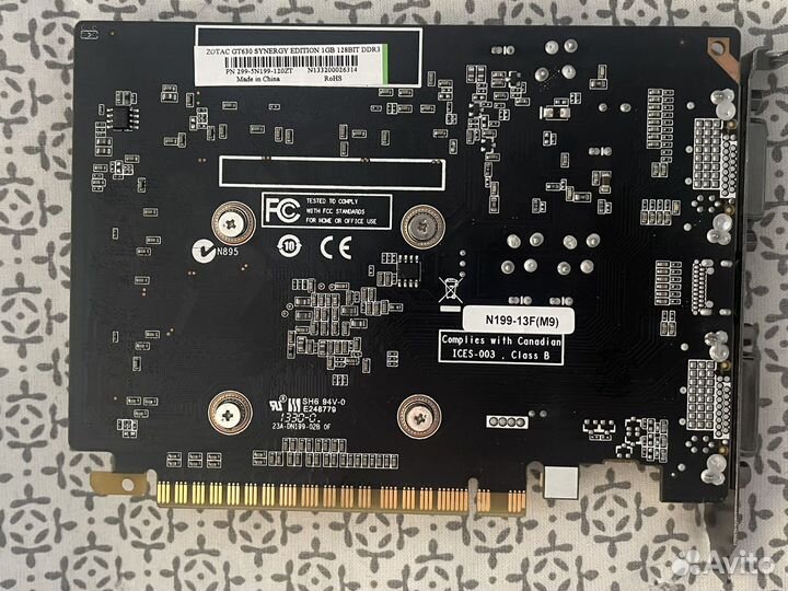 Видеокарта GeForce GT 630 на 1 GB