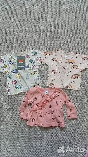 Вещи пакетом для девочки 62