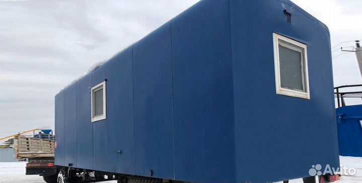 Бытовка (распашонка) на шасси (нш01)