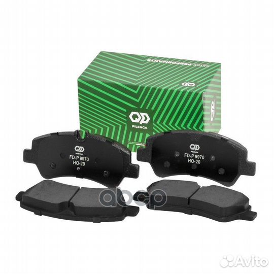 Колодки тормозные диск.задние transit с 2012 FD