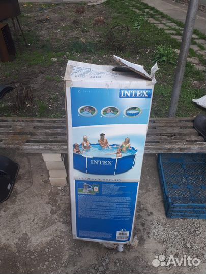 Каркасный бассейн бу