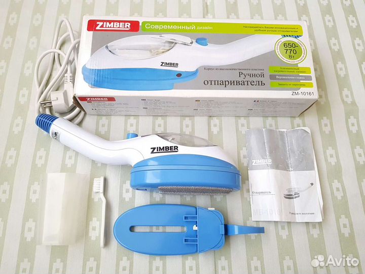 Ручной отпариватель Zimber новый