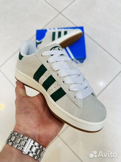 Кроссовки Adidas Campus 00s Grey Green