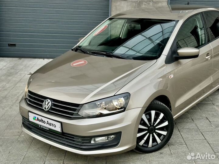 Volkswagen Polo 1.6 AT, 2018, 150 200 км