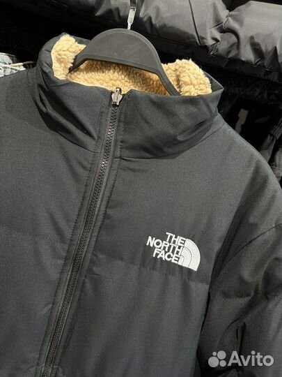 Двухсторонняя куртка TNF барашек