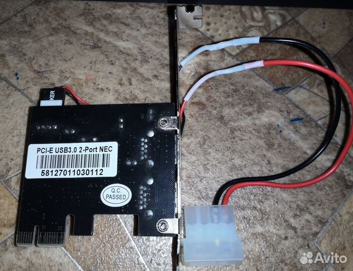 USB3.0 контроллер PCI-E Nec 2-port