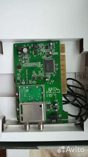 Спутниковая DVB-S карта Acorp DS110 PCI (тв-тюнер)