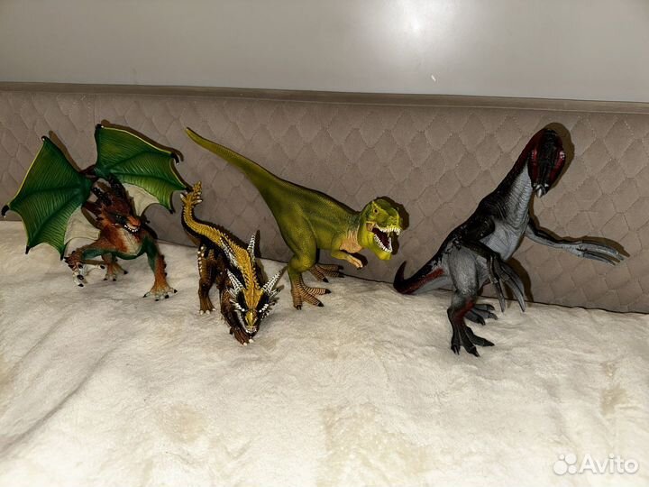 Динозавры, драконы schleich
