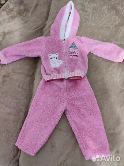 Пакет теплой одежды на девочку 1-2 года