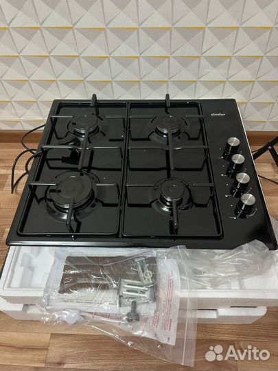 Газовая варочная панель 4 конфорки simfer