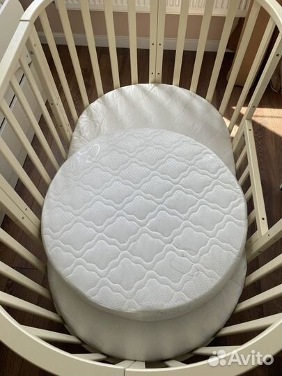 Детская кровать с матрасом бу