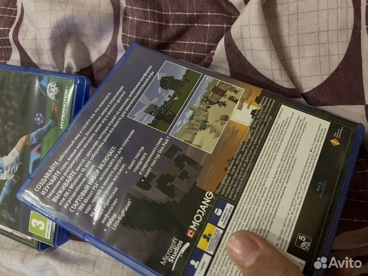 Диски на ps4 minecraft