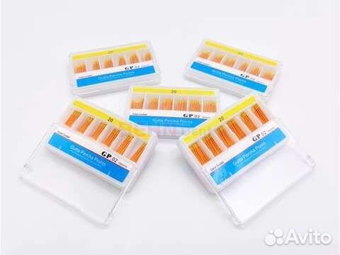 Гуттаперчи Штифты 02 04 06 20