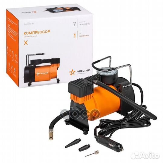 CA-030-18S компрессор X 30л/мин., 7атм., stand