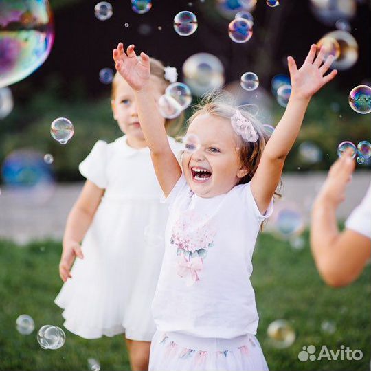 Шоу мыльных пузырей