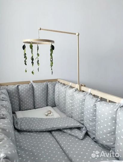 Бортики в детскую кроватку