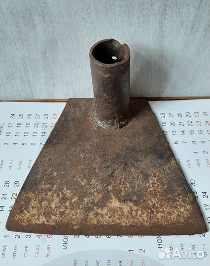 Тяпка чугунная СССР