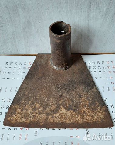 Тяпка чугунная СССР
