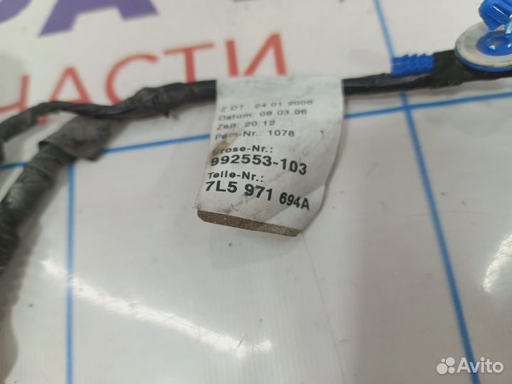 Проводка двери задней правой Porsche Cayenne (9PA)