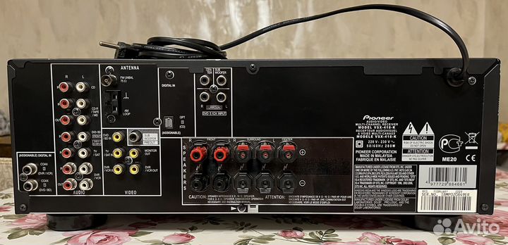 AV-Ресивер Pioneer VSX-418