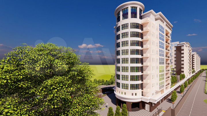 2-к. квартира, 67,1 м², 3/10 эт.