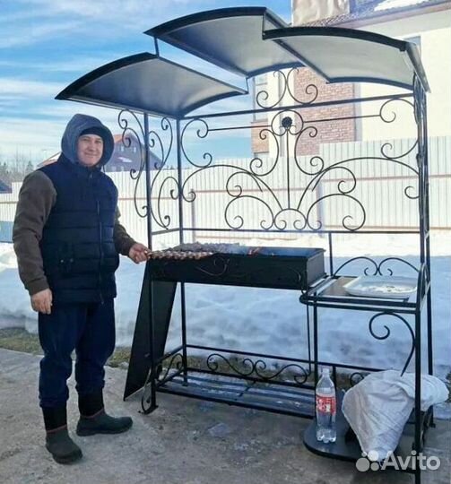 Кованый мангал