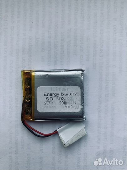 Аккумулятор для видеорегистратора