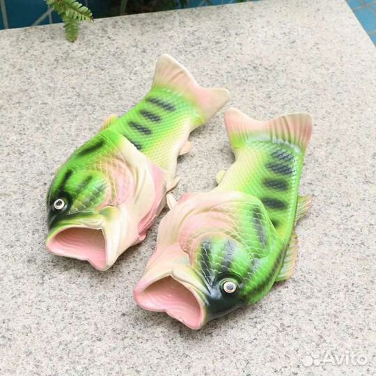 Мужские тапки рыбки для Рыбака и не только