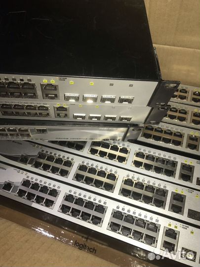 Коммутаторы D-link, TP-link, атс Avaya
