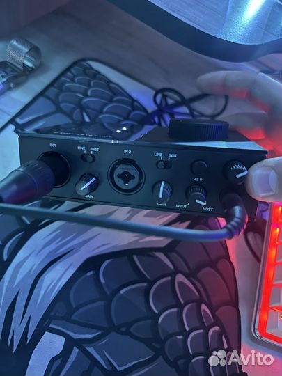 Внешняя звуковая карта m audio