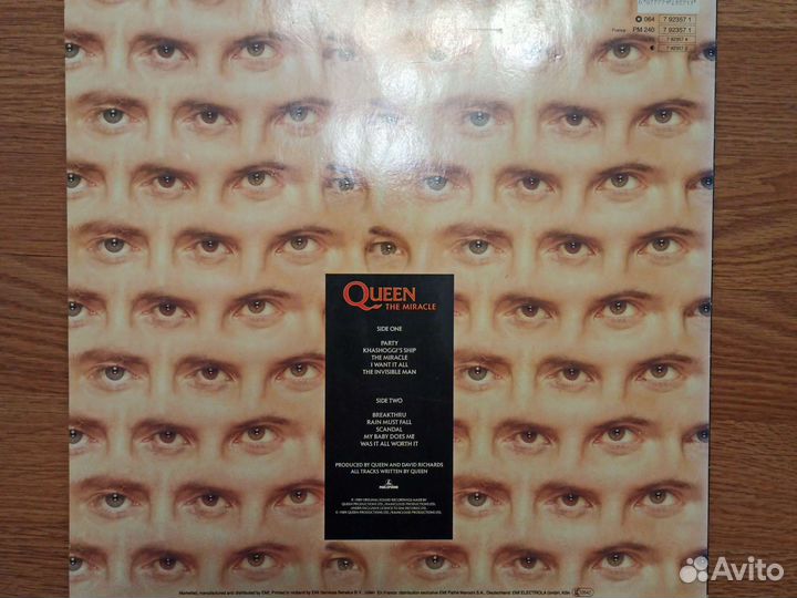 Queen. The Miracle. Винил