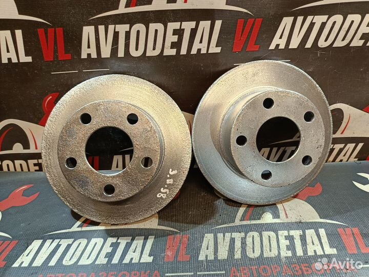 Диски тормозные задние Volkswagen Passat B5