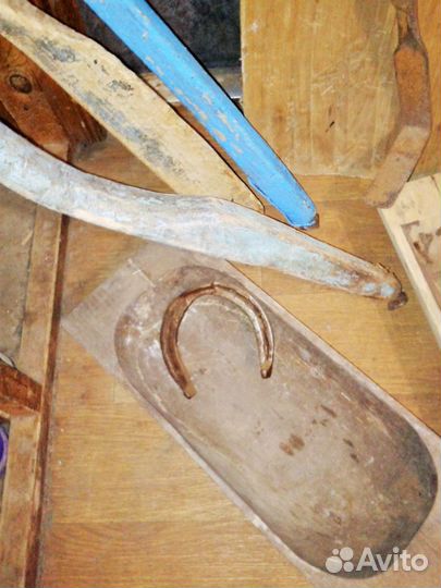 Старинная деревянная утварь