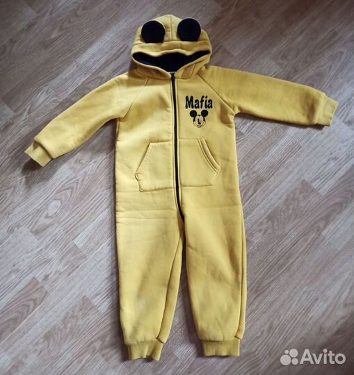 Детский комбинезон зимний для девочки