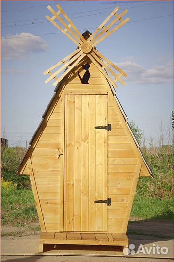 Уличный туалет прямоугольник сцх 270