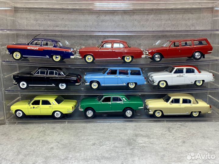Коллекционные модели газ Волга 1:43