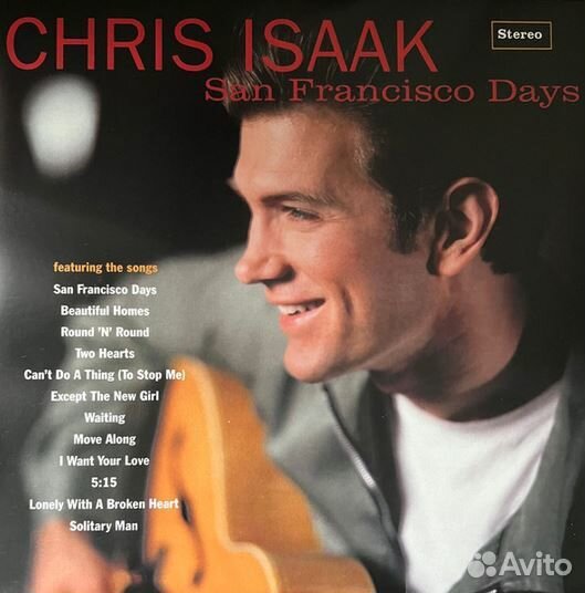 Chris Isaak–San Francisco Days LP (RED,RSD) USA