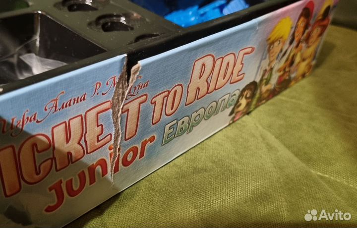 Настольная игра Ticket to Ride Junior: Европа