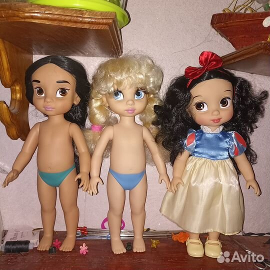 Куклы Дисней.в детстве