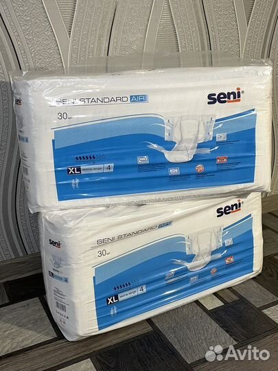 Памперсы для взрослых seni xl 4