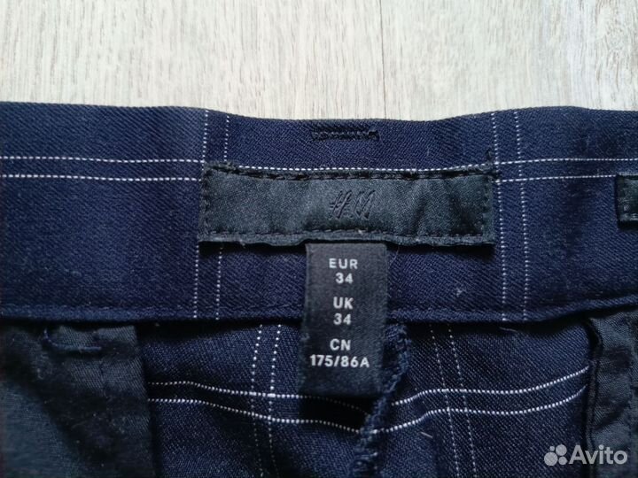 Брюки мужские в клетку