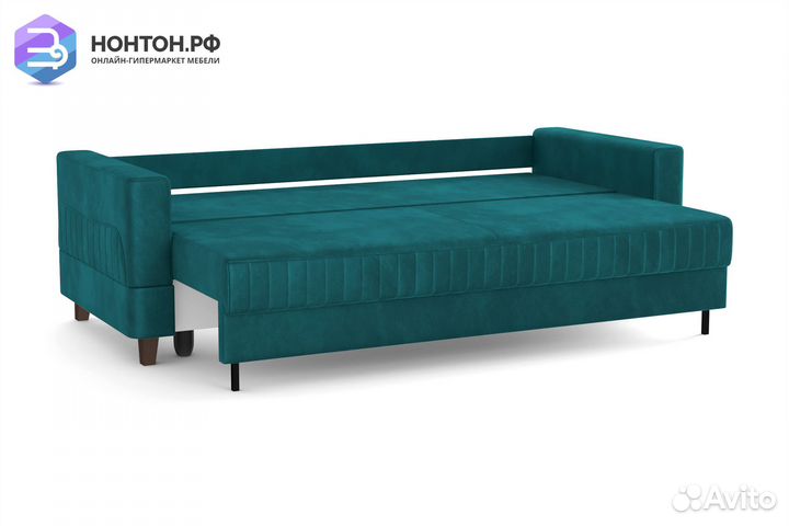 Диван выкатной евромагнат зеленый