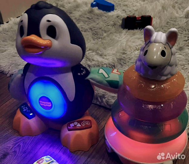 Fisher price linkimals пингвин и лама