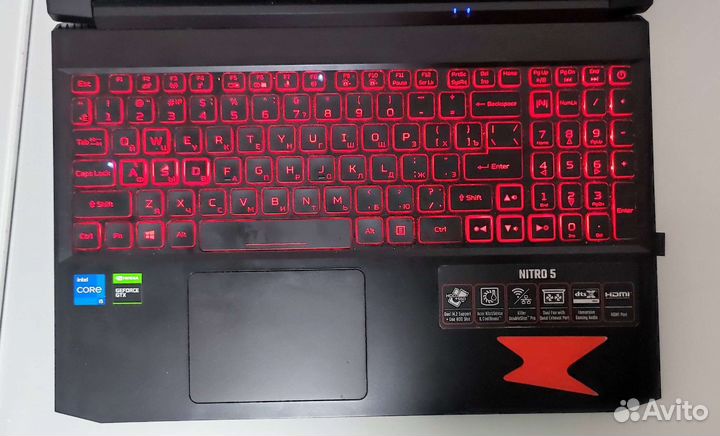 Acer Nitro 5 обмен, сумка+коврик в подарок