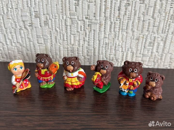 Игрушки ландрин три медведя